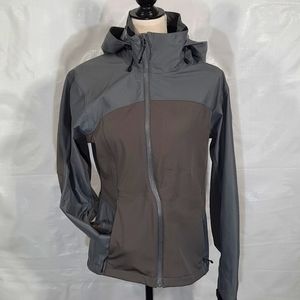 Westcomb Grey Event Waterproof Fabric Hooded Raincoat